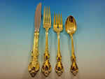 Spanish Provincial Vermeil By Towle Sterling Regular Size Place Setting(s) 4pc