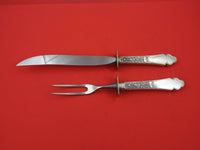 Medici Old by Gorham Sterling Silver Steak Carving Set knife 11 1/2" fork 9"