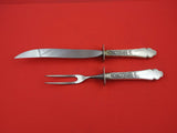 Medici Old by Gorham Sterling Silver Steak Carving Set knife 11 1/2" fork 9"