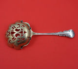 Colbert by Frank Smith Sterling Silver Pea Spoon Gold Washed Pierced 7 1/2"