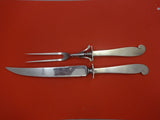 Modern Scroll by Porter Blanchard Sterling Silver Roast Carving Set 2pc HHWS 14"