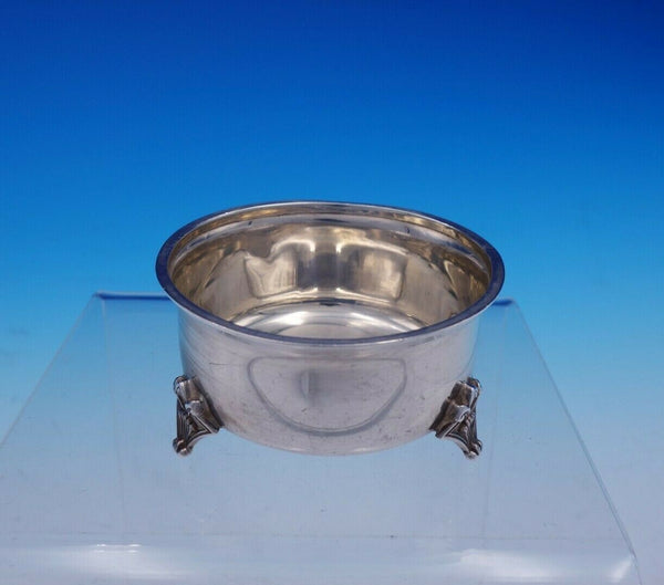 Garrard and Co Sterling Silver Master Salt Dip with Applied Cast Feet (#3399)