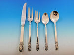 Mansion House by Heirloom Oneida Sterling Silver Flatware Set 8 Service 41 pcs