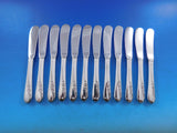 Blossom Time by International Sterling Silver Butter Spreader HH Paddle Set 12