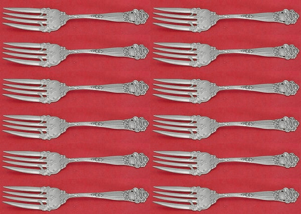 Georgian by Towle Sterling Silver Salad Fork Set 12 pieces 6 1/4"