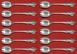 El Grandee by Towle Sterling Silver Ice Cream Dessert Fork Custom Set 12pc 6"