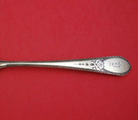 Early American Engraved by Lunt Sterling Silver Berry Spoon Shell 9" Serving