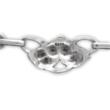 Sterling Kalo Leaf Necklace Handwrought Jewelry by Bjarne Axness (#J6827)