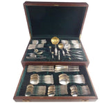 Empire by Towle Sterling Silver Flatware Set Service 79 Pieces Vintage Chest