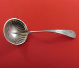 Antique Lily Engraved by Duhme Sterling Silver Gravy Ladle 7 1/8" Serving