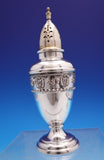Rose Point by Wallace Sterling Silver Salt Pepper Shaker Set #4640-9 (#8926)