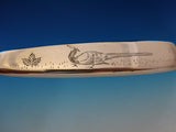 Tiffany & Co. Sterling Silver Berry Spoon HH AS Shell Bowl BC w/Gourds Vine Bird