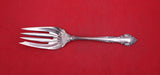 English Gadroon by Gorham Sterling Silver Cold Meat Fork shell 8 1/4"