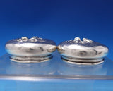 Unger Sterling Silver Dresser Jar Cover Pair (Covers Only) #7631 (#7473)