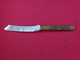 Kozuka by Gorham Sterling Silver Bronze Fish Knife BC Two Men Squid Bird Horse