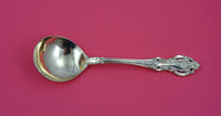 Grand Victorian Vermeil By Wallace Sterling Silver Gumbo Spoon 6 7/8"