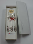 Grande Baroque by Wallace Sterling Silver I Love You Serving Set Valentines Gift