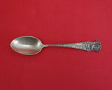 Pattern Unknown by Shiebler Sterling Souvenir Spoon w/ crane 4 1/2"