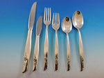 Sea Rose by Gorham Sterling Silver Flatware Set 12 Service 79 Pieces Modern