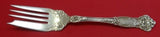 Carnation by Wallace Sterling Silver Cold Meat Fork 8 1/2" Antique Serving