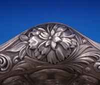 Floral by Gorham Sterling Silver Fruit Bowl Marked #2896 1 3/4" x 9 1/2" (#7280)