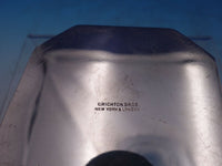 Crichton Bros LAC English Estate Sterling Silver Box Engraved Birds London #6509