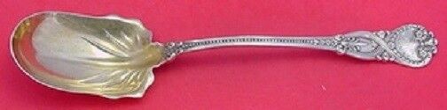 Saint James By Tiffany and Co. Sterling Salad Serving Spoon Goldwashed Long 10"