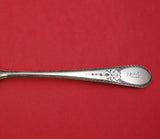 Early American Engraved by Lunt Sterling Silver Berry Spoon Shell 9" Serving