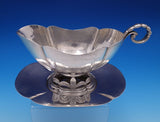 Sterling Silver Gravy Boat with Underplate Retailer Schwanke-Kasten Co (#7528)