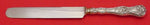 Rose by Mount Vernon Sterling Silver Dinner Knife Blunt Silverplate Blade 9 1/2"