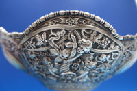 Derby Silver Co Silverplate Centerpiece Bowl Raised #1264 Winged Cherubs (#8490)