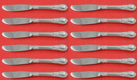 American Victorian by Lunt Sterling Silver Butter Spreader HH Mod Set 12 pcs