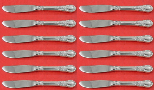 American Victorian by Lunt Sterling Silver Butter Spreader HH Mod Set 12 pcs