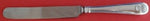 Sheaf of Wheat by Durgin Sterling Silver Dinner Knife Blunt Blade 9 1/2"