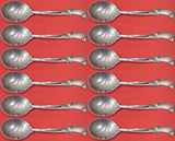 Waltz of Spring by Wallace Sterling Silver Cream Soup Spoon Set 12 pieces 6 1/8"