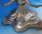 Queens by Joseph Rogers and Sons Sheffield England Silverplate Epergne (#7578)