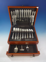 Florentine Lace by Reed & Barton Sterling Silver Flatware Service 8 Set 59 Pcs