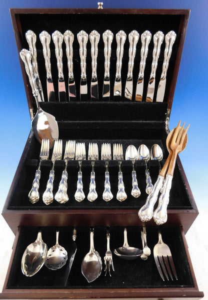 Rondo by Gorham Sterling Silver Flatware Set 12 Service 62 pieces