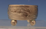 Vine by Tiffany & Co. Sterling Silver Salt Dip w/Gw Interior & Daisy Motif #0688