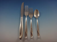 Silver Sculpture by Reed & Barton Sterling Silver Flatware Service 8 Set 49 Pcs