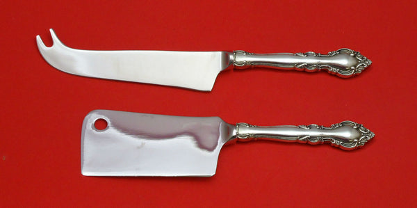 Malvern by Lunt Sterling Silver Cheese Server Serving Set 2pc HHWS Custom Made