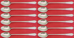 William and Mary by Lunt Sterling Silver Iced Tea Spoon Set 12 pieces 7 5/8"