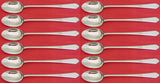 William and Mary by Lunt Sterling Silver Iced Tea Spoon Set 12 pieces 7 5/8"