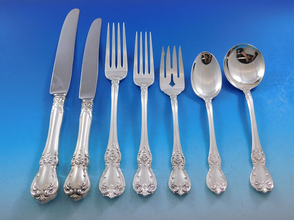 Old Master by Towle Sterling Silver Flatware Set for 8 Service 56 pieces Dinner