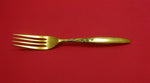 Summer Song Vermeil by Lunt Sterling Silver Regular Fork 7 1/4"