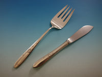 Autumn Leaves by Reed and Barton Sterling Silver Flatware Set 8 Service 50 Pcs