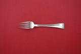 Lap Over Edge Hand Engraved By Tiffany Sterling Dinner Fork Chinese man 8"