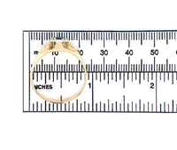 14k Yellow Gold .80ct Genuine Natural Sapphire Men's Ring Size 10.5 (#J6331)