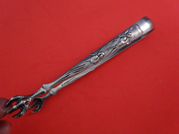 Vine by Tiffany and Co Sterling Silver Sugar Tong with Iris Claw 5" Monogram F