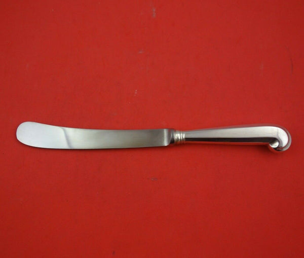 Hallow Rib by James Robinson Sterling Silver Dinner Knife Pistol Handle 9 3/4"